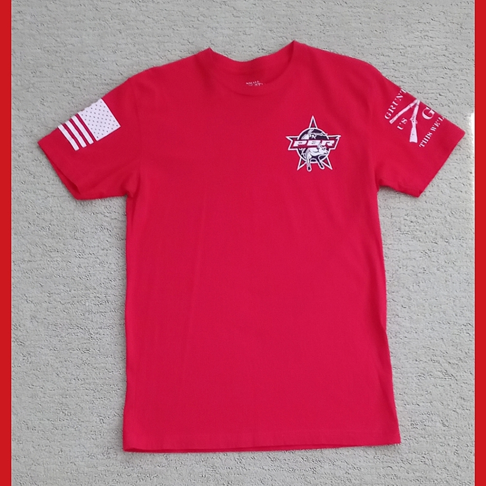Adult small grunt style PBR t shirt
